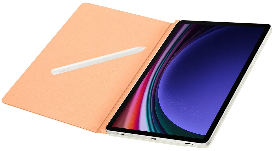 Чехол-книжка Samsung Smart Book Cover Galaxy Tab S10 FE/S9/S9 FE Оранжевая