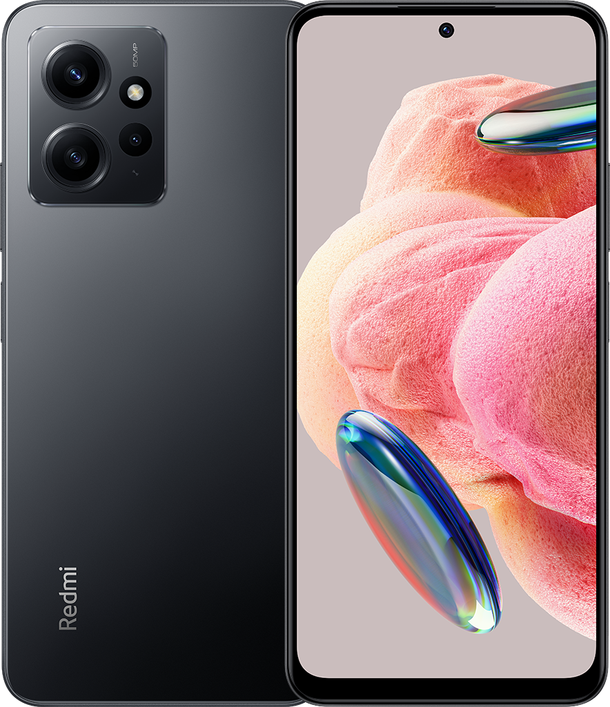 Redmi Note 12 6/128GB Onyx Gray сотовый телефон xiaomi redmi note 12 6 128gb onyx gray