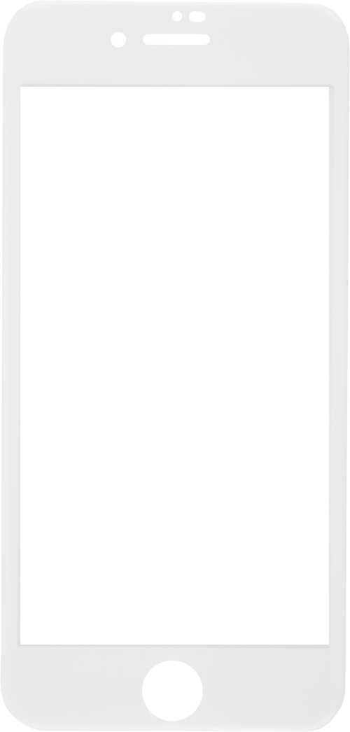Full Screen 3D для Apple iPhone 7/8 Plus 0.33mm глянцевое White матовый чехол two faces w для apple iphone 8 plus 7 plus эпл айфон 7 плюс 8 плюс с 3d эффектом черный