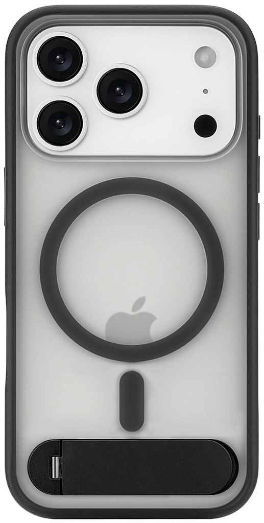 Клип-кейс uBear Stand 360 Mag для Apple iPhone 17 Pro Чёрный