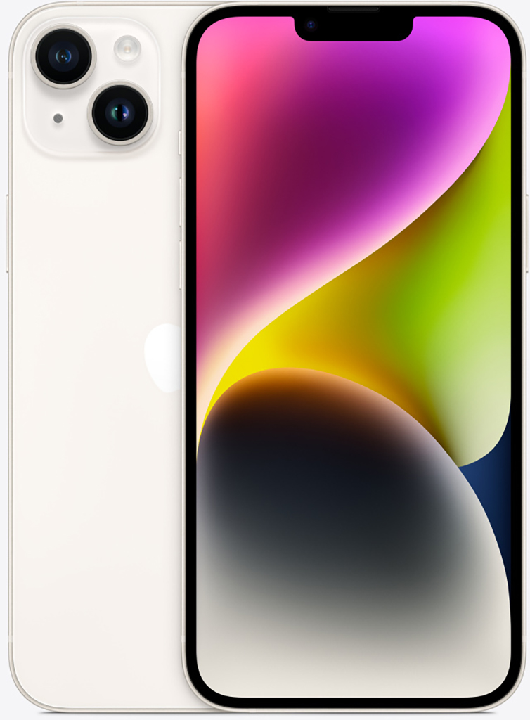 Смартфон Apple iPhone 14 Plus 128GB MQ4D3J/A White