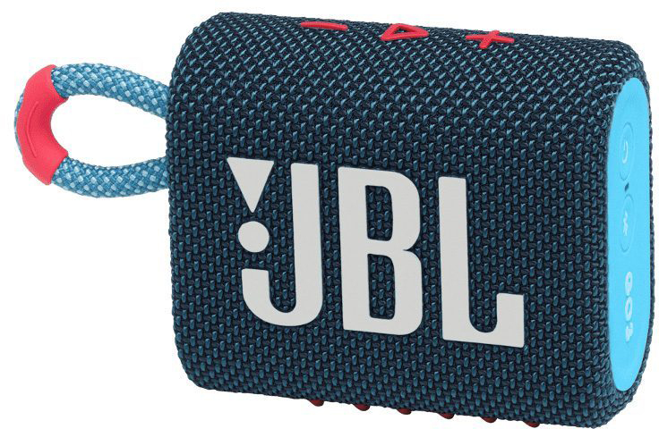 Колонки JBL Портативная колонка JBL Go 3 Blue Pink
