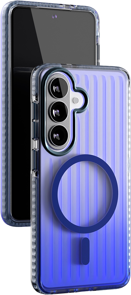 Клип-кейс VLP Pulse Case с MagSafe для Samsung Galaxy S26 Синий 2990₽