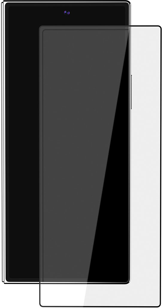 Защитное стекло VLP Premium Shield для Samsung Galaxy Z Fold8 Ультра/Fold7 с чёрной рамкой