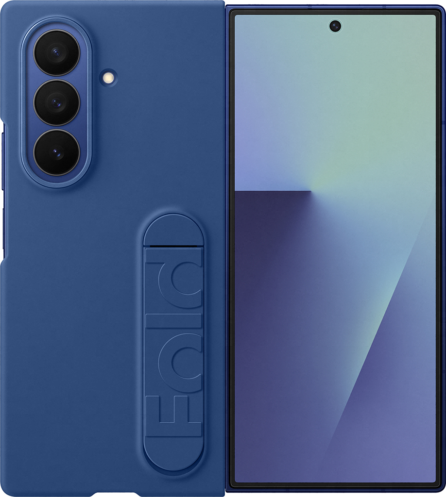 Клип-кейс Samsung Silicone Case Z Fold7 Синий 5499₽