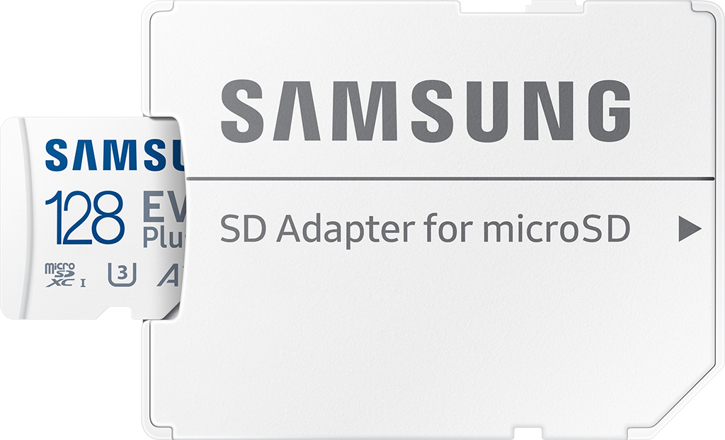 Карта памяти Samsung Evo Plus microSDXC A2 128GB с адаптером фото 4
