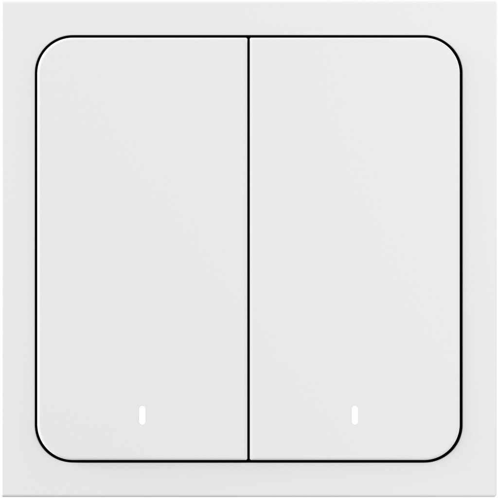 Умный беспроводной выключатель Яндекс Zigbee YNDX-00535 Белый