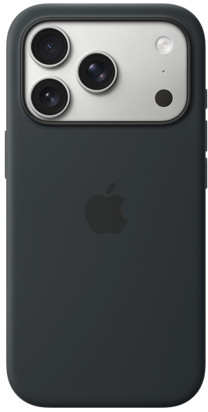 Клип-кейс Apple Silicone Case with MagSafe для Apple iPhone 17 Pro Black 7990₽