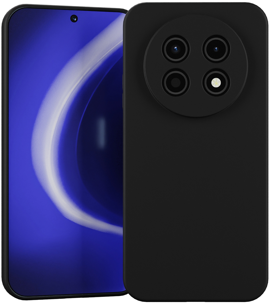 Клип-кейс Krutoff Soft для HUAWEI Nova 15 Max Чёрный