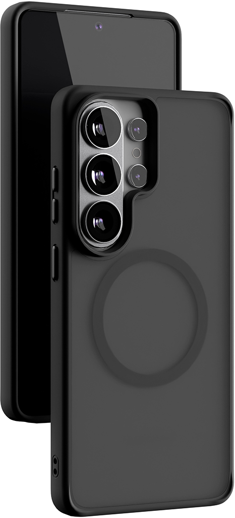 Клип-кейс VLP LITE Bloom Case с MagSafe для Samsung Galaxy S26 Ultra Чёрный 1990₽