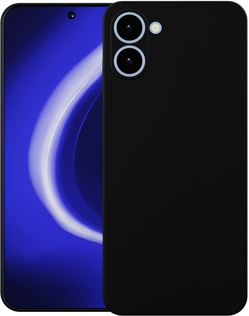 Клип-кейс Krutoff Soft для TECNO SPARK GO 3 Чёрный 490₽