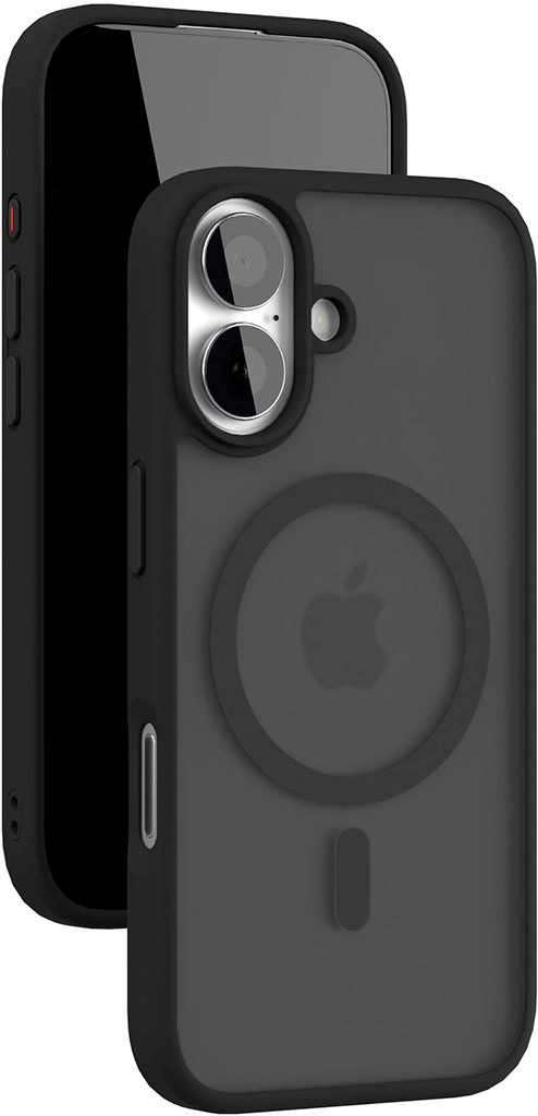Клип-кейс VLP Lite Bloomс MagSafe для Apple iPhone 17 Чёрный