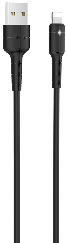 X30 USB to Apple Lightning 1.2m Black кабель usb lightning x30 1m hoco синий