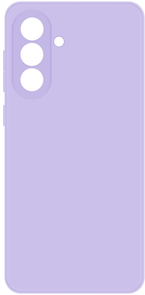 Клип-кейс Krutoff Silicone для Samsung Galaxy A36/A56 Фиолетовый