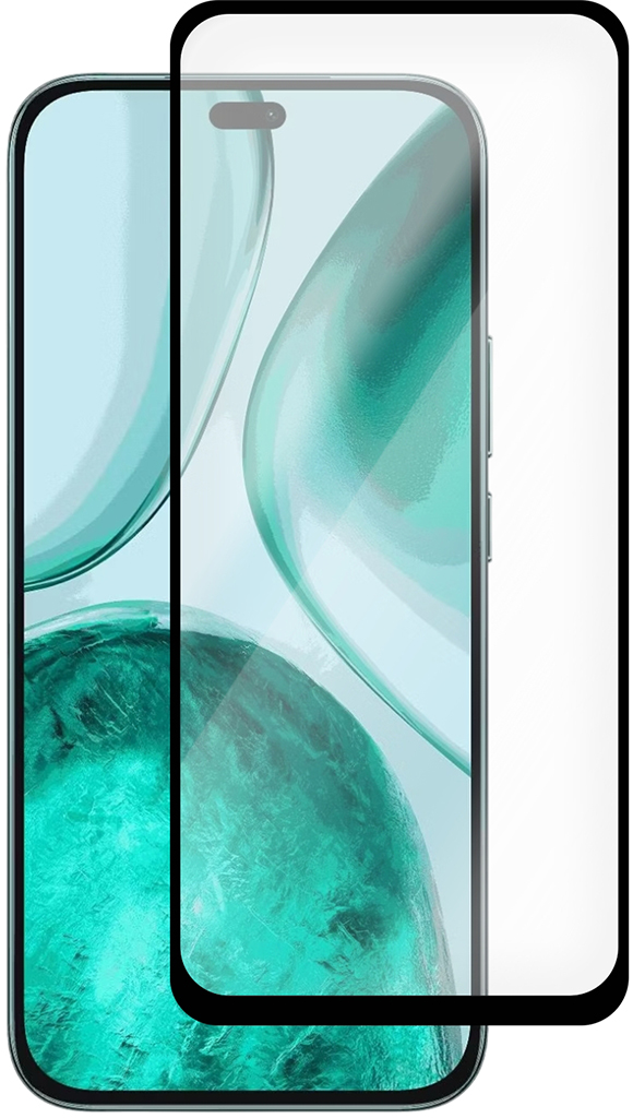 Защитное стекло Krutoff Premium для Honor X8с Black