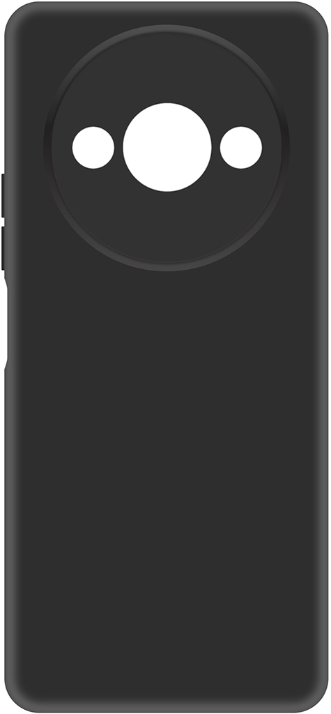 Soft Case для Xiaomi Redmi A3 Black чехол накладка krutoff clear case roblox ошибка доступа для xiaomi mi 10 lite