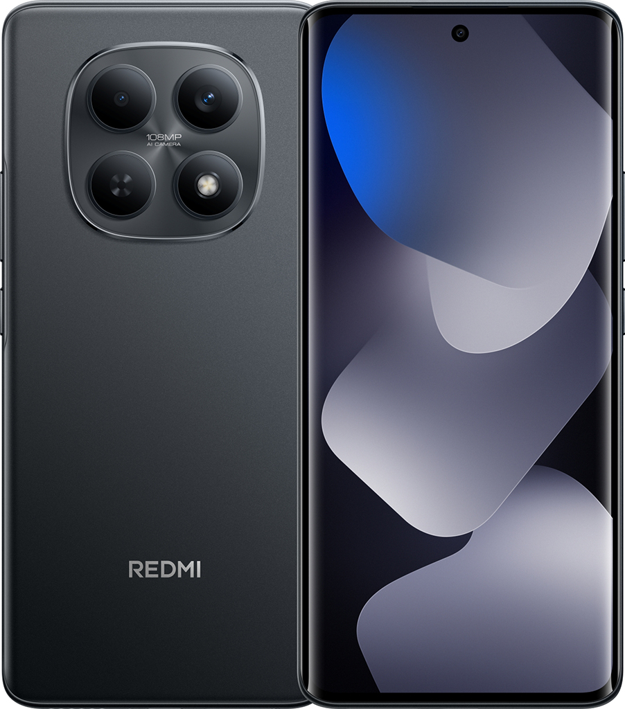 Смартфон Xiaomi REDMI Note 15 8/128 ГБ Чёрный