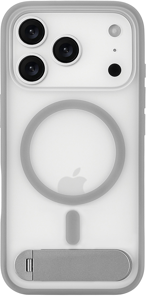 Клип-кейс uBear Stand 360 Mag Case для Apple iPhone 17 Pro Серый 4290₽