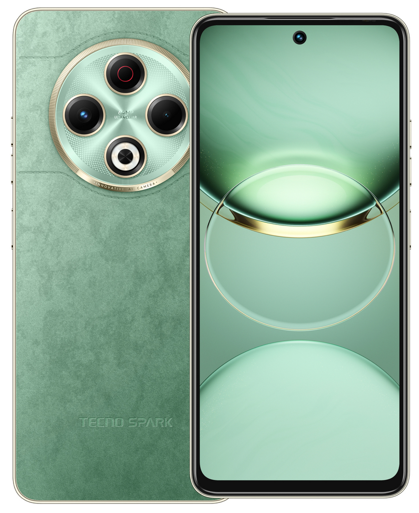 Смартфон TECNO Spark 30 8/128 ГБ Зелёный