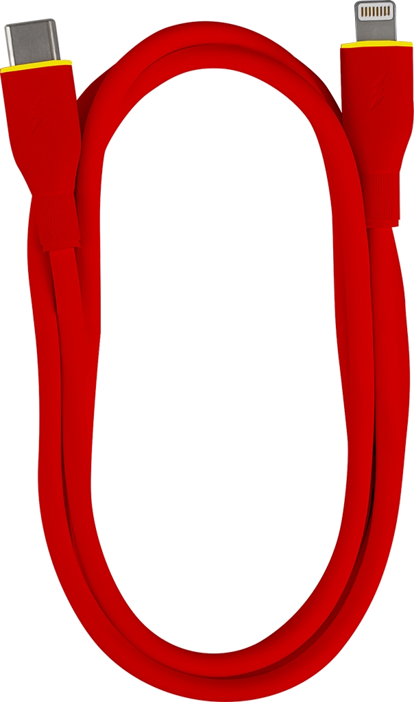 Кабель Gal USB-C to Apple Lightning 1m Red