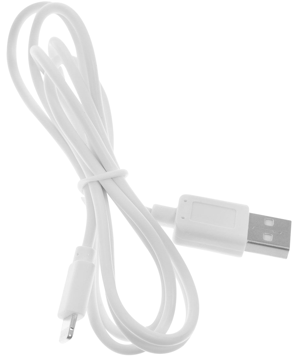 USB – Apple Lighting White кабель red line smart high speed usb to apple lightning blue