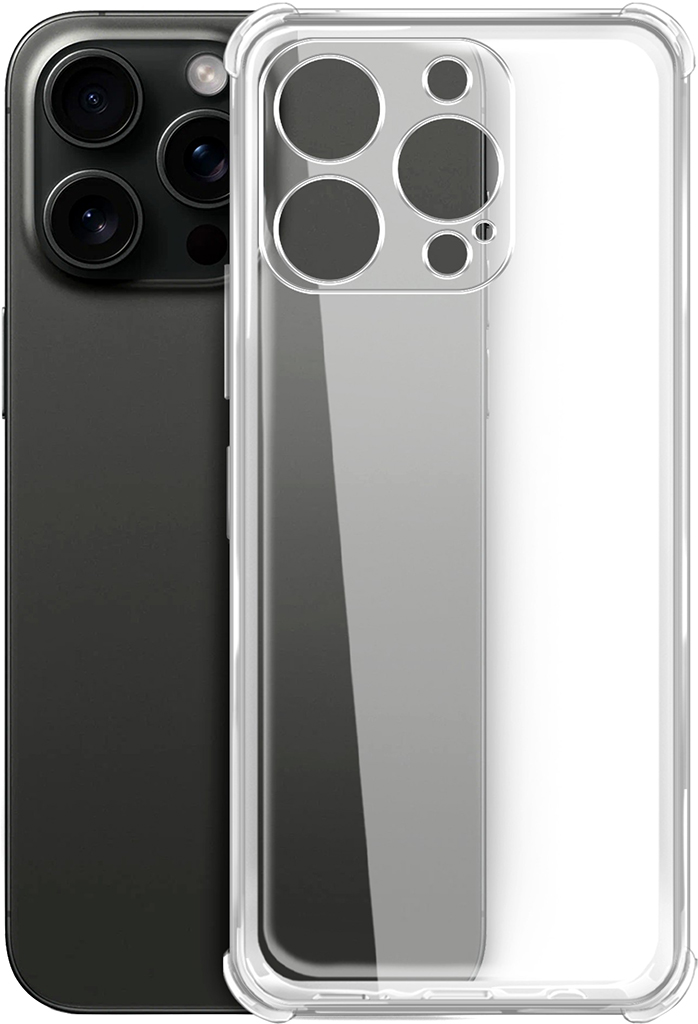 Bumper для Apple iPhone 15 Pro Transparent