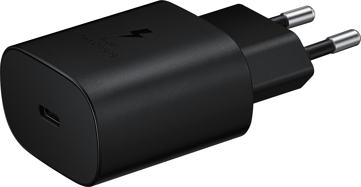 Зарядное устройство Samsung EP-TA800N USB-C Black черного цвета