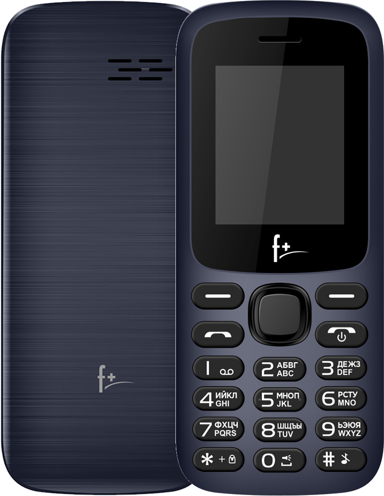 Кнопочный телефон F+ F197 Dark Blue