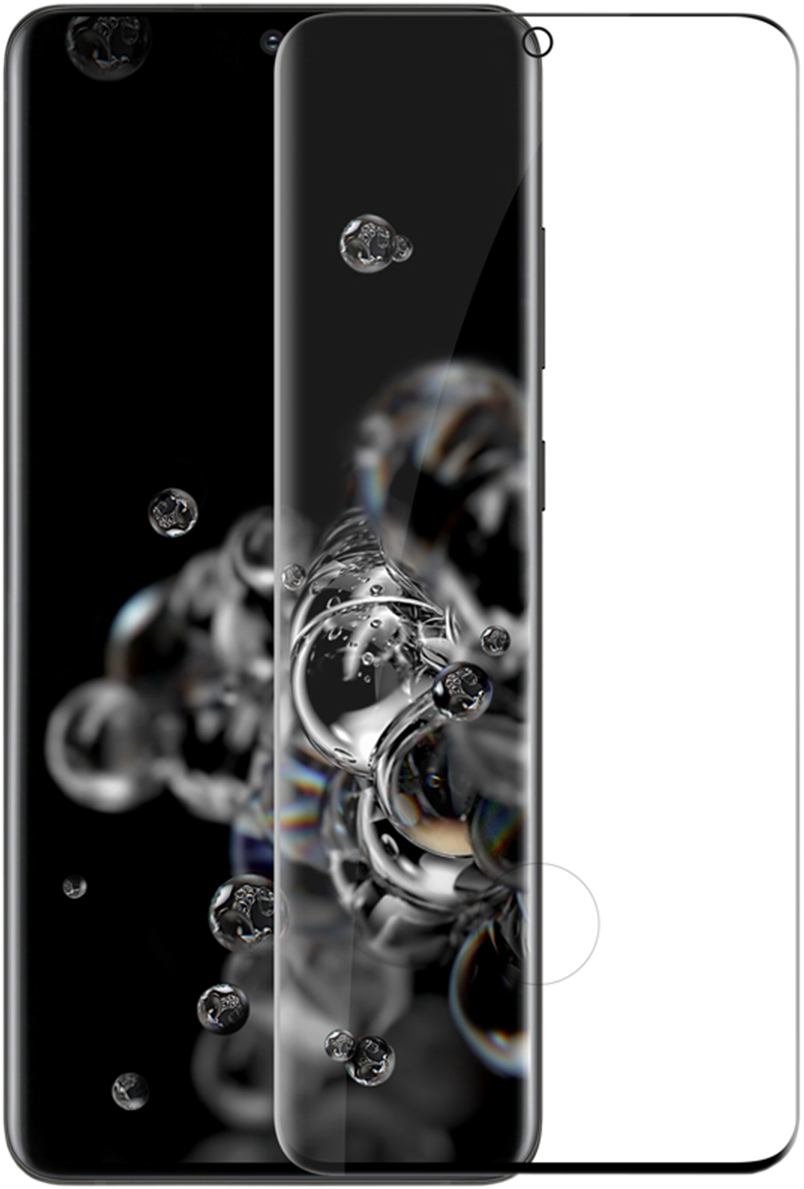Защитное стекло и плёнка Nillkin 3D СP+ Max для Samsung Galaxy S20 Ultra Black