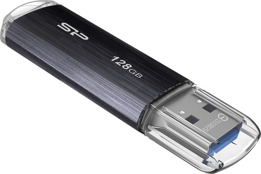 USB-накопитель Silicon Power Blaze B02 128GB Black цена и фото