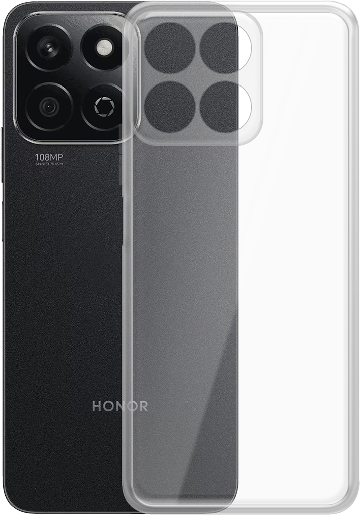 Клип-кейс Krutoff Clear Case для Honor X7c Transparent