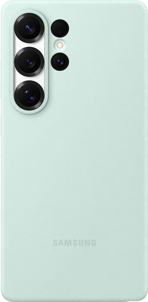Клип-кейс Samsung Silicone Case Galaxy S25 Ultra Мятный