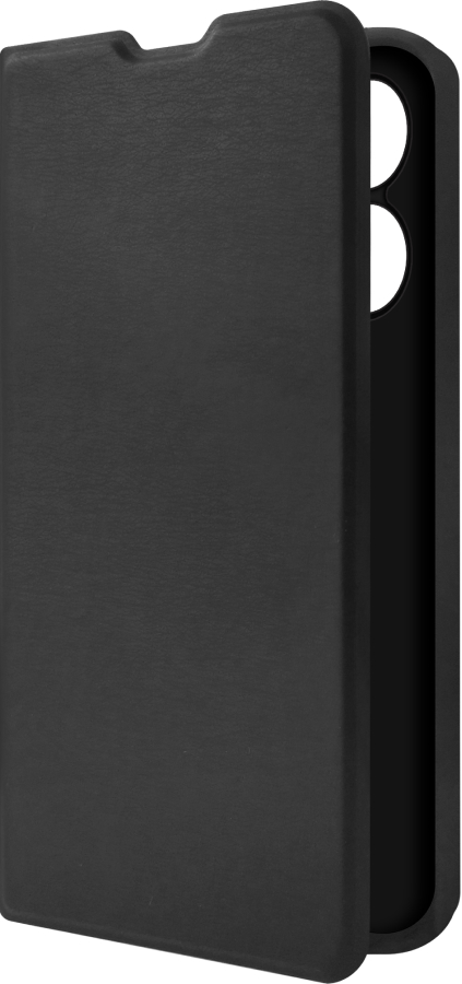 Чехол-книжка Krutoff Magnet для realme Note 60/60X Чёрный