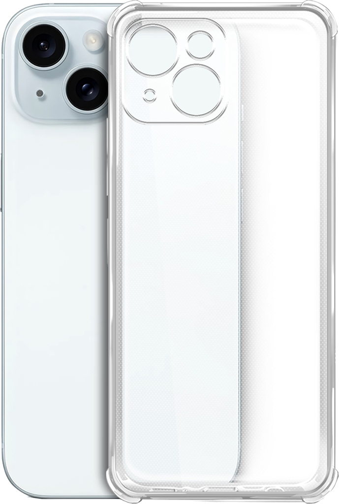 Bumper для Apple iPhone 15 Plus Transparent