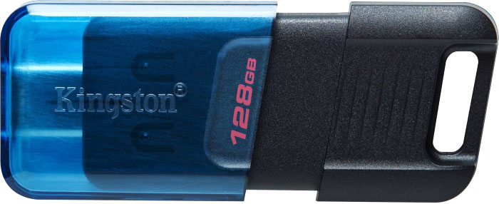 DataTraveler 80M 128GB USB 3.2 Gen 1 Black/Blue