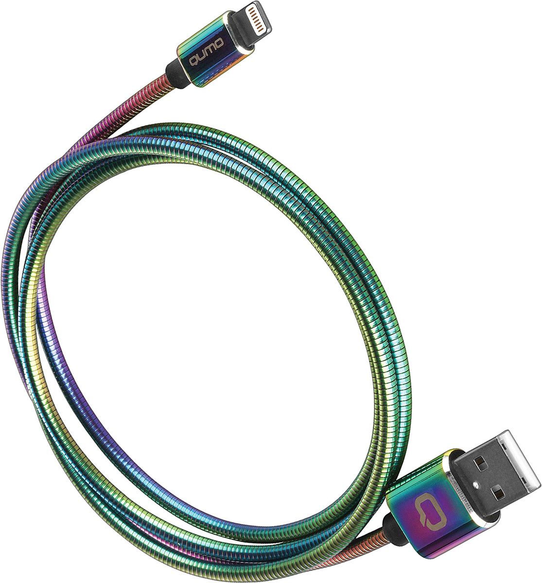 USB to Apple Lightning 1m Color горящие скидки qumo usb to apple lightning 1m color