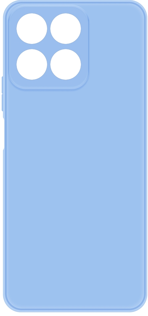Клип-кейс Krutoff Silicone для HONOR X7c Голубой