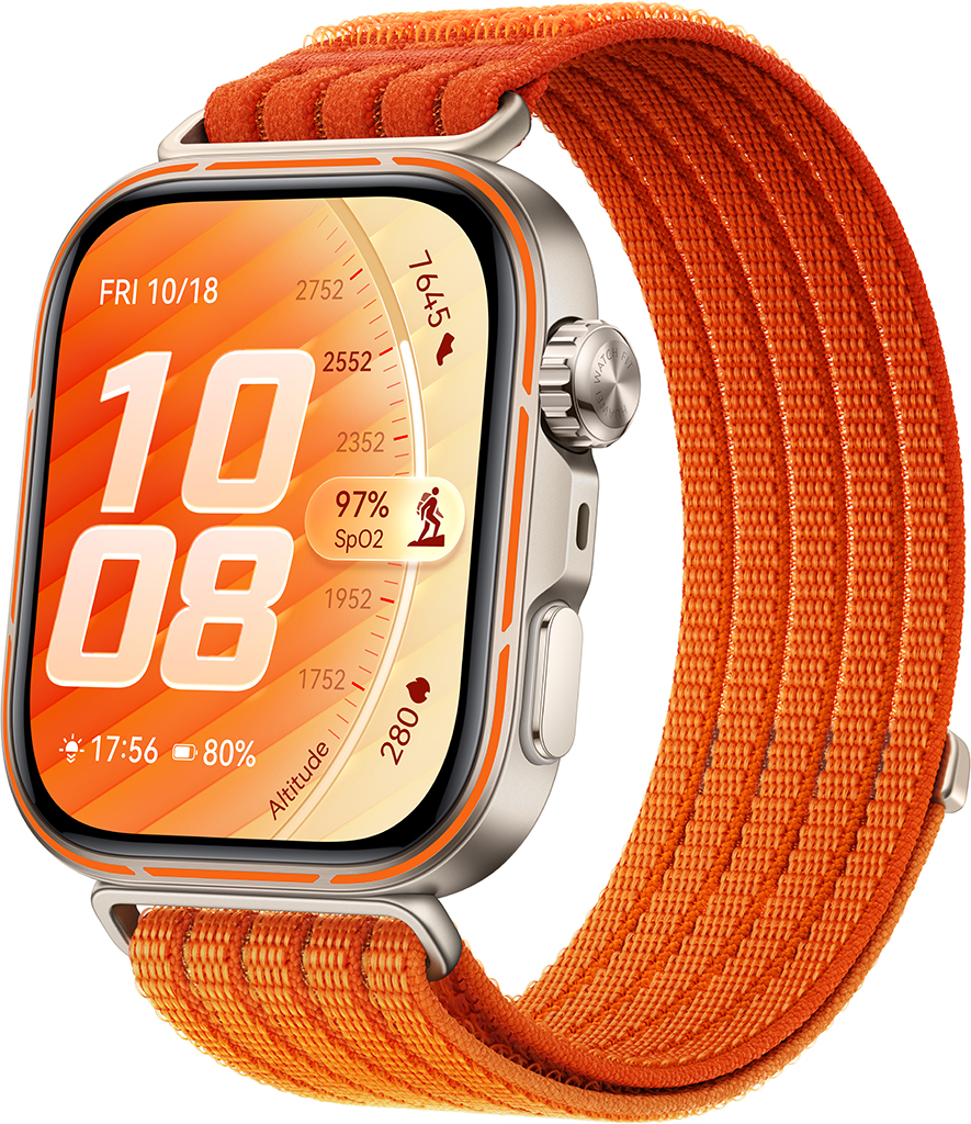 Умные часы HUAWEI Watch Fit 5 Pro Оранжевые