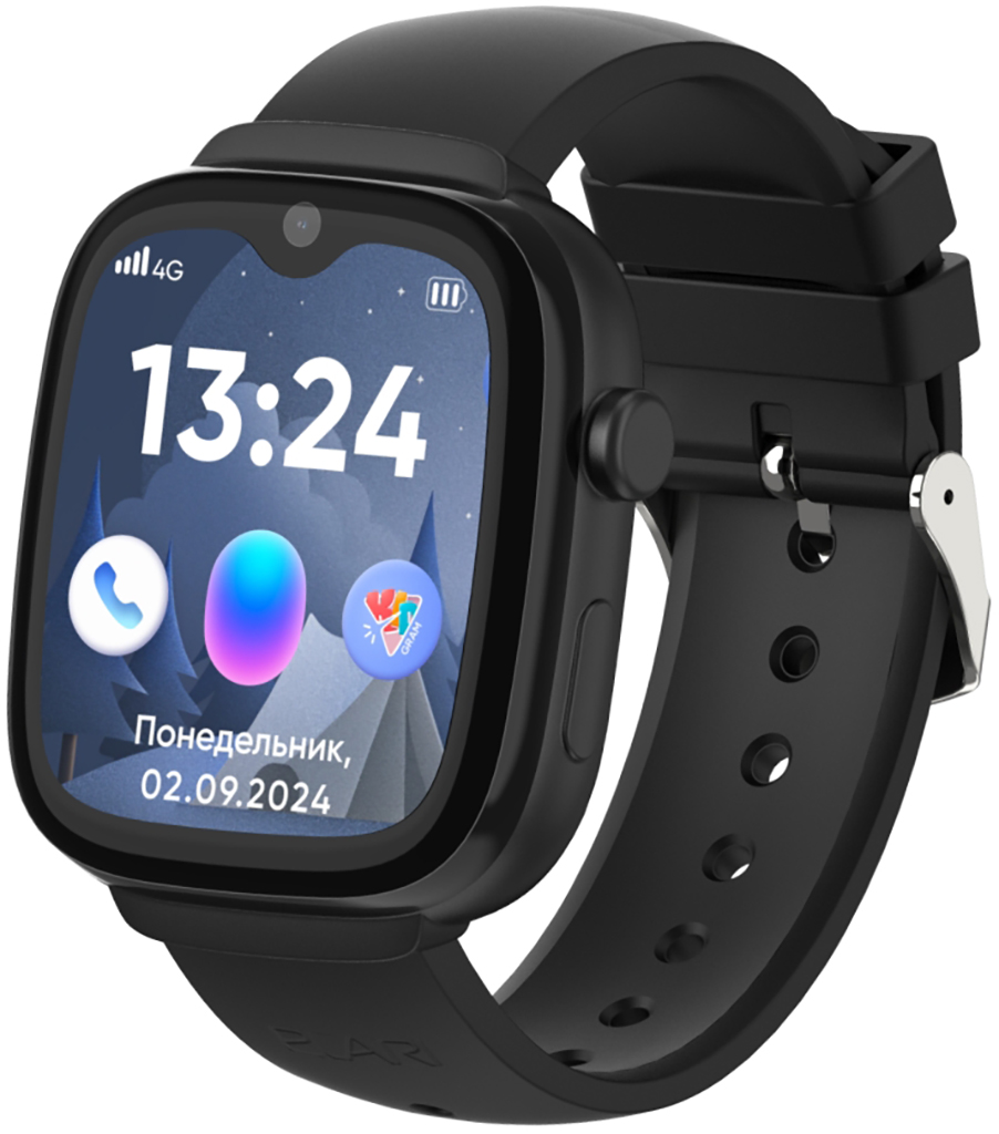 Умные часы Elari KidGram 4G Чёрные