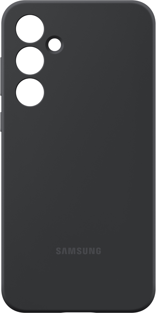 клип кейс samsung silicone Клип-кейс Samsung Silicone Case A55 Чёрный