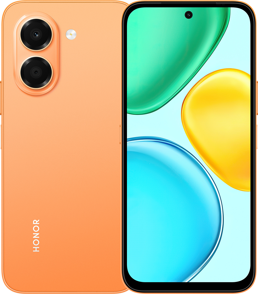 Смартфон HONOR X7e 6/256 ГБ Оранжевый