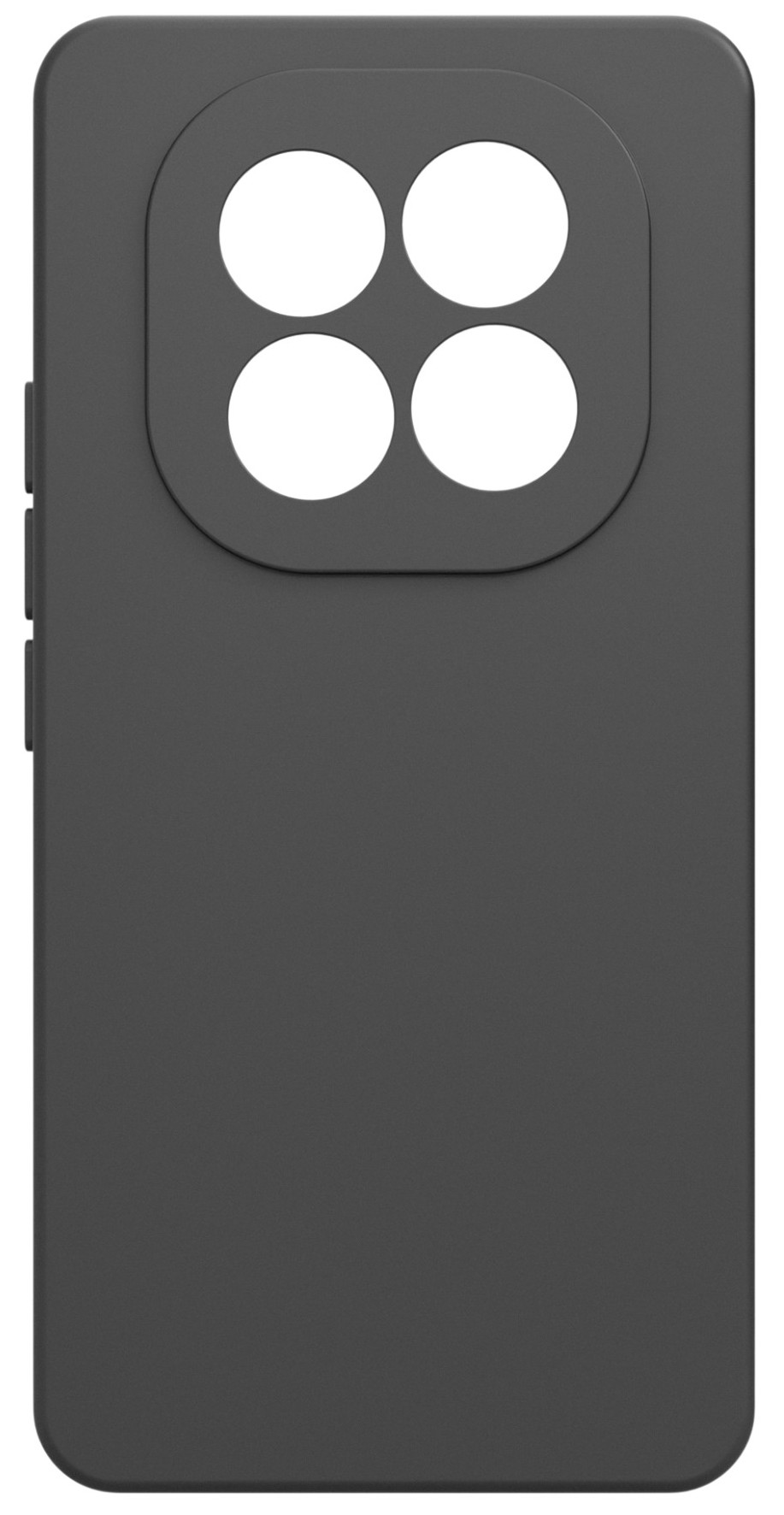 Клип-кейс BoraSCO Silicone Case для Xiaomi REDMI Note 15 Pro 4G Black 290₽