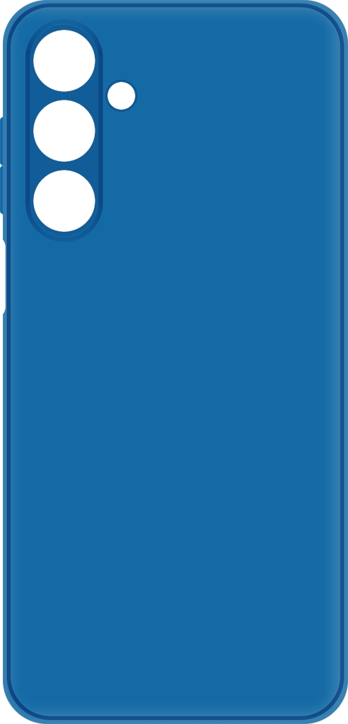 Клип-кейс Krutoff Silicone для Samsung Galaxy A16 Синий