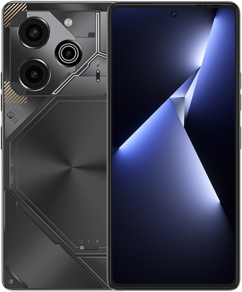 Смартфон TECNO Pova 6 Pro 5G 12/256GB «Серый метеорит» смартфон tecno phantom x2 pro 12 256gb 5g звездная пыль