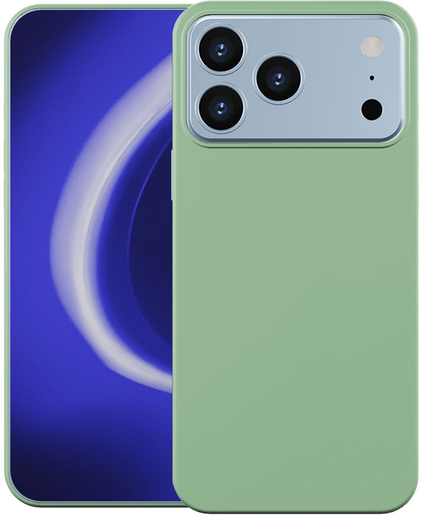 Клип-кейс Krutoff Silicone Case для Apple iPhone 17 Pro Зелёный