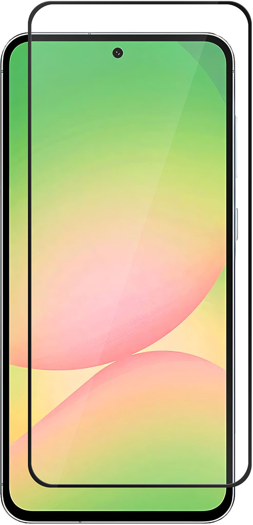 Защитное стекло BoraSCO для Samsung Galaxy A57 с чёрной рамкой 490₽