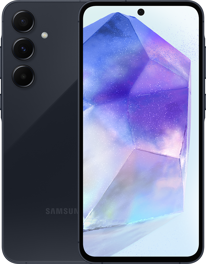 Смартфон Samsung Galaxy A55 8/128GB Тёмно-синий дисплей для samsung a750 galaxy a7 2018 в сборе с тачскрином в рамке черный aaa