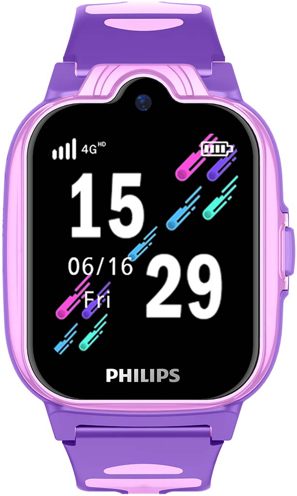 W6610 Pink смарт часы 4g wi fi gps позиционирование поддержка нескольких языков hd голосовой чат sos сигнализация в режиме реального времени