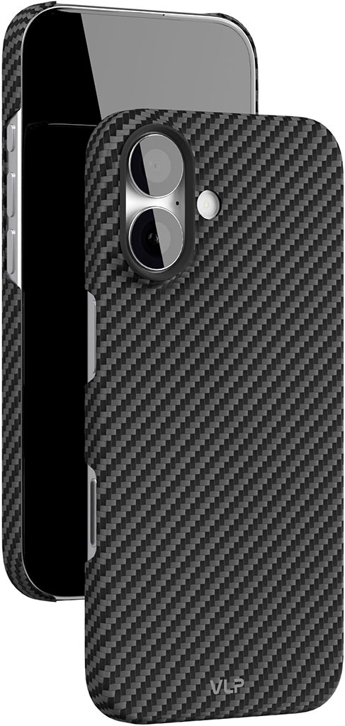 Клип-кейс VLP Kevlarс MagSafe для Apple iPhone 17 Чёрный
