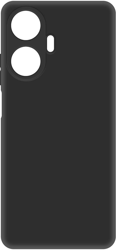 Клип-кейс Krutoff Soft для realme C55 Чёрный